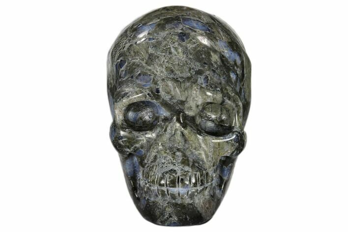 Carved, Que Sera Stone Skull #118097